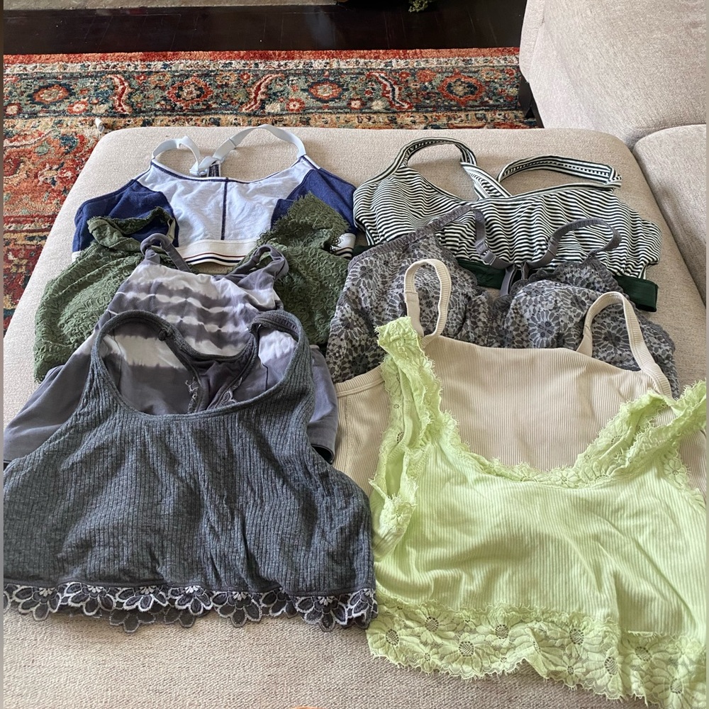 8 Aerie / Offline Bralettes and Sports-bras size XL